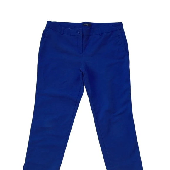 Dahlia Cropped Pants Trousers Capris Royal Blue 14 - Picture 2 of 7